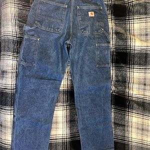 Preowned Vintage Men’s Carhartt Dungaree Fit Jeans 31x30 B07 DNM
